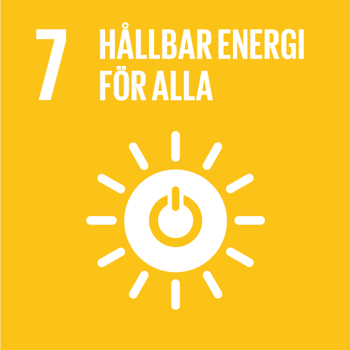 Hållbar energi för alla. FN:s Hållbarhetsmål. Vårt hållbarhetsarbete.