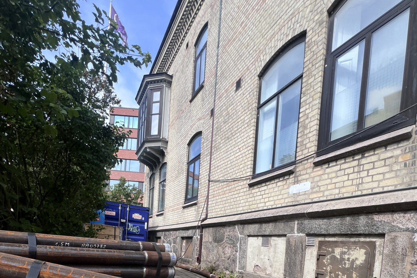 Renovering av Melins Hus vid Hvidtfeldtska platsen i Göteborg